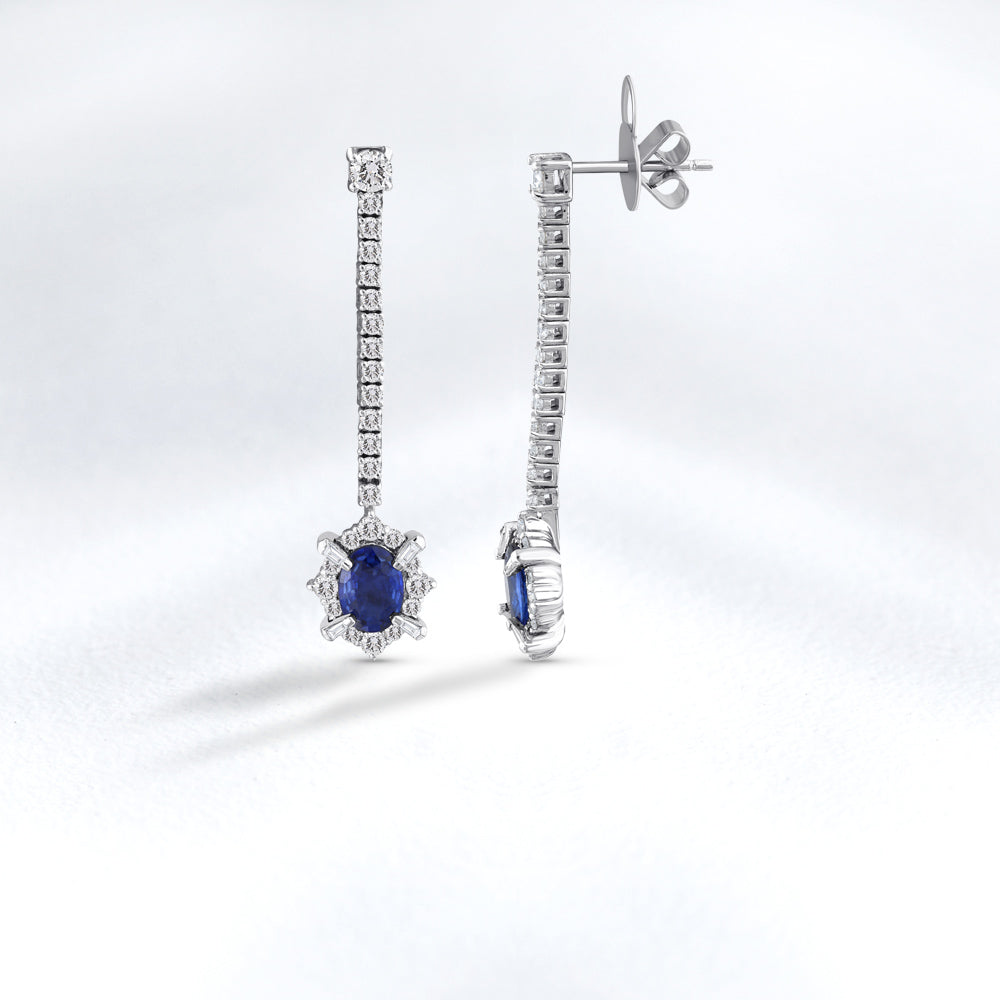 Sapphire Earrings