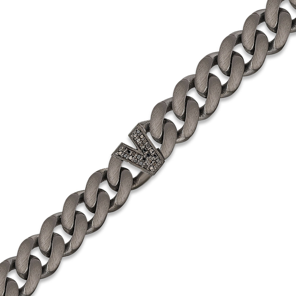 Diamond Initial Bracelet V