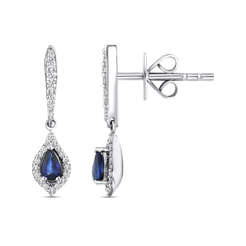 Sapphire Earrings