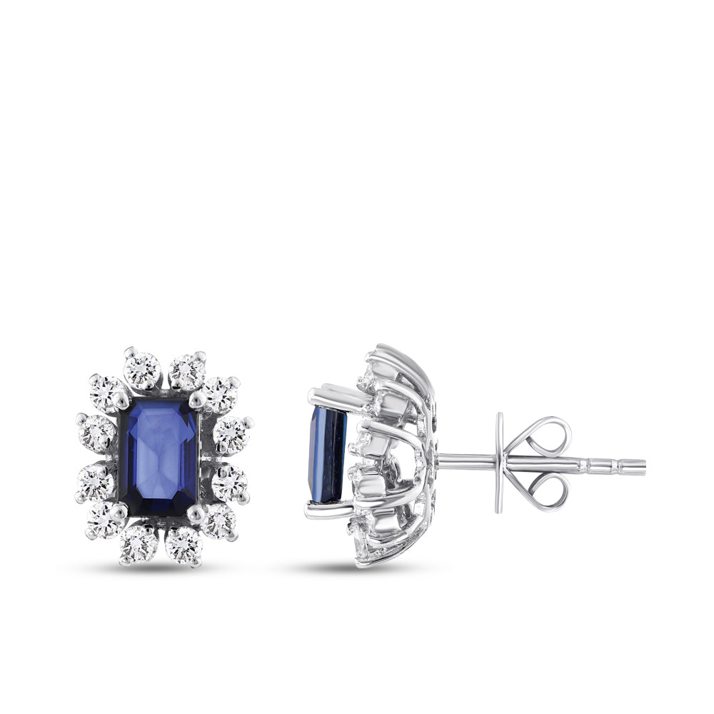 Sapphire Earrings
