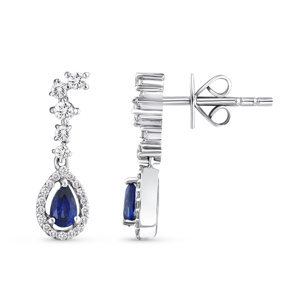 Sapphire Earrings