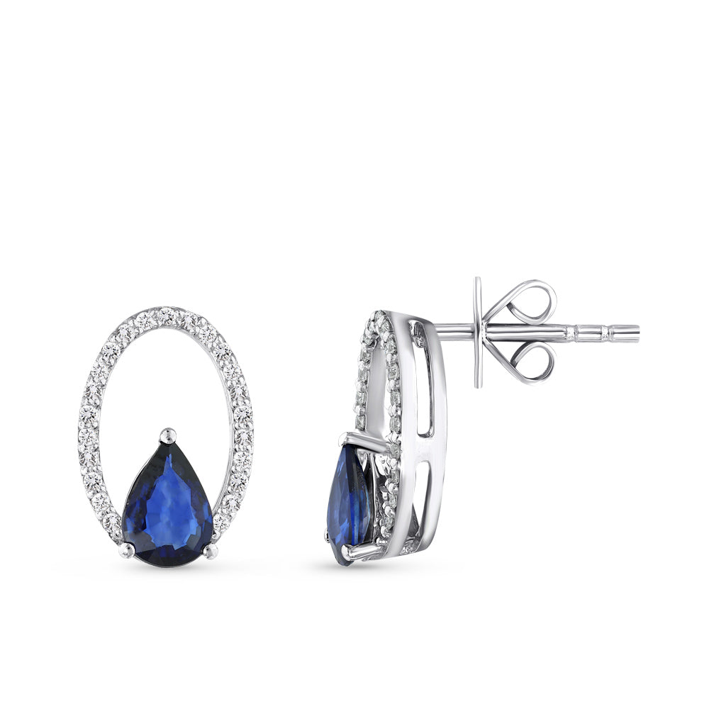 Sapphire Earrings