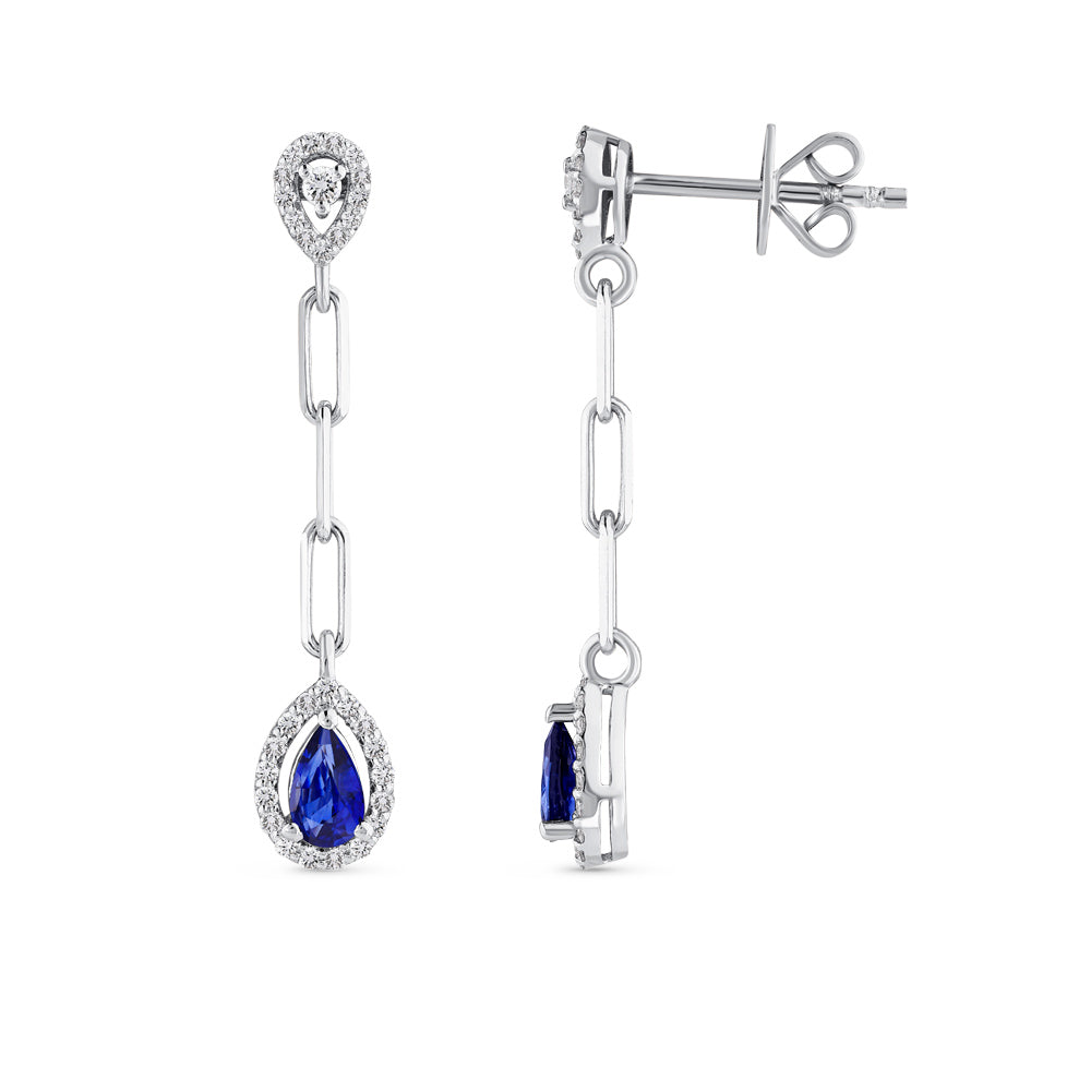 Sapphire Earrings