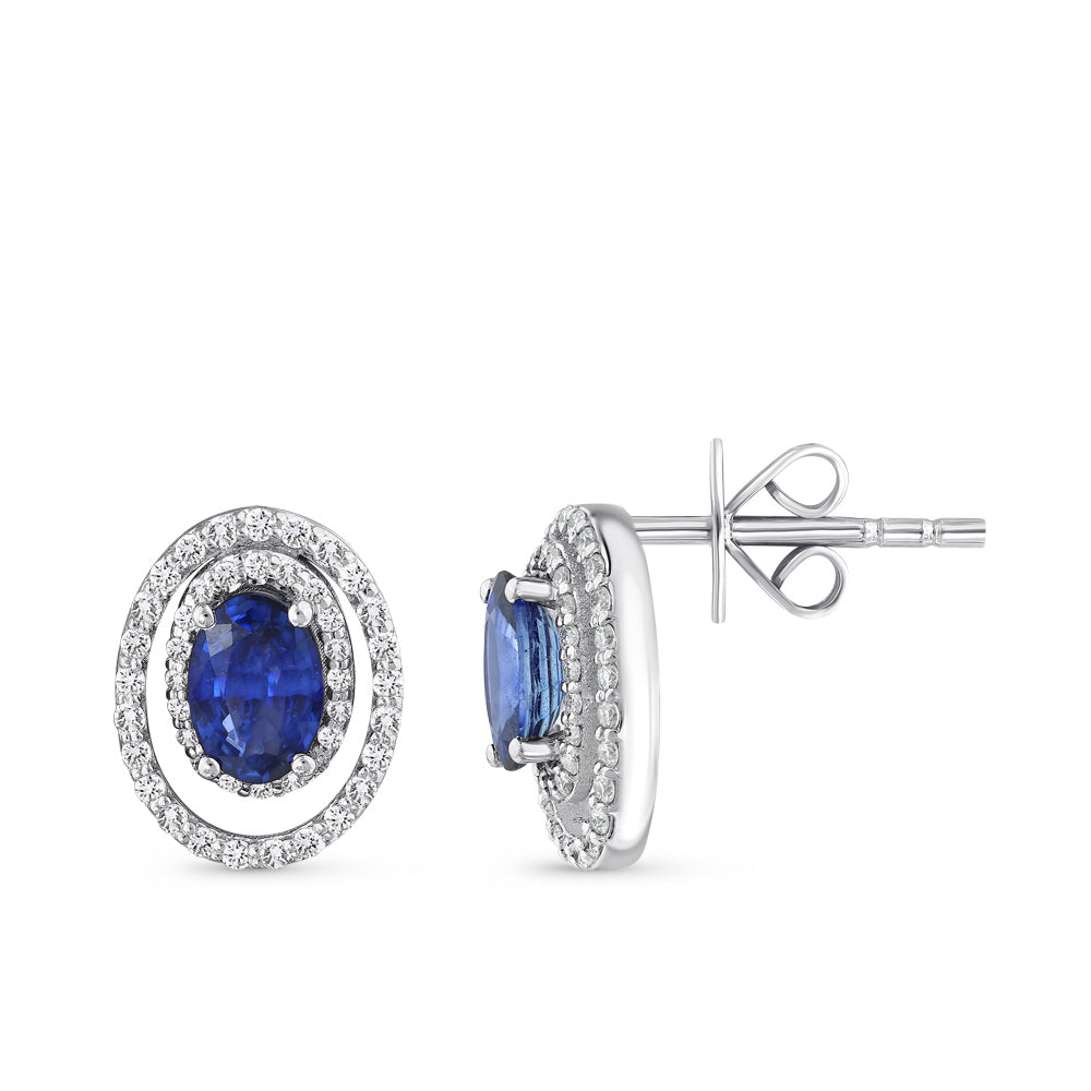 Sapphire Earrings