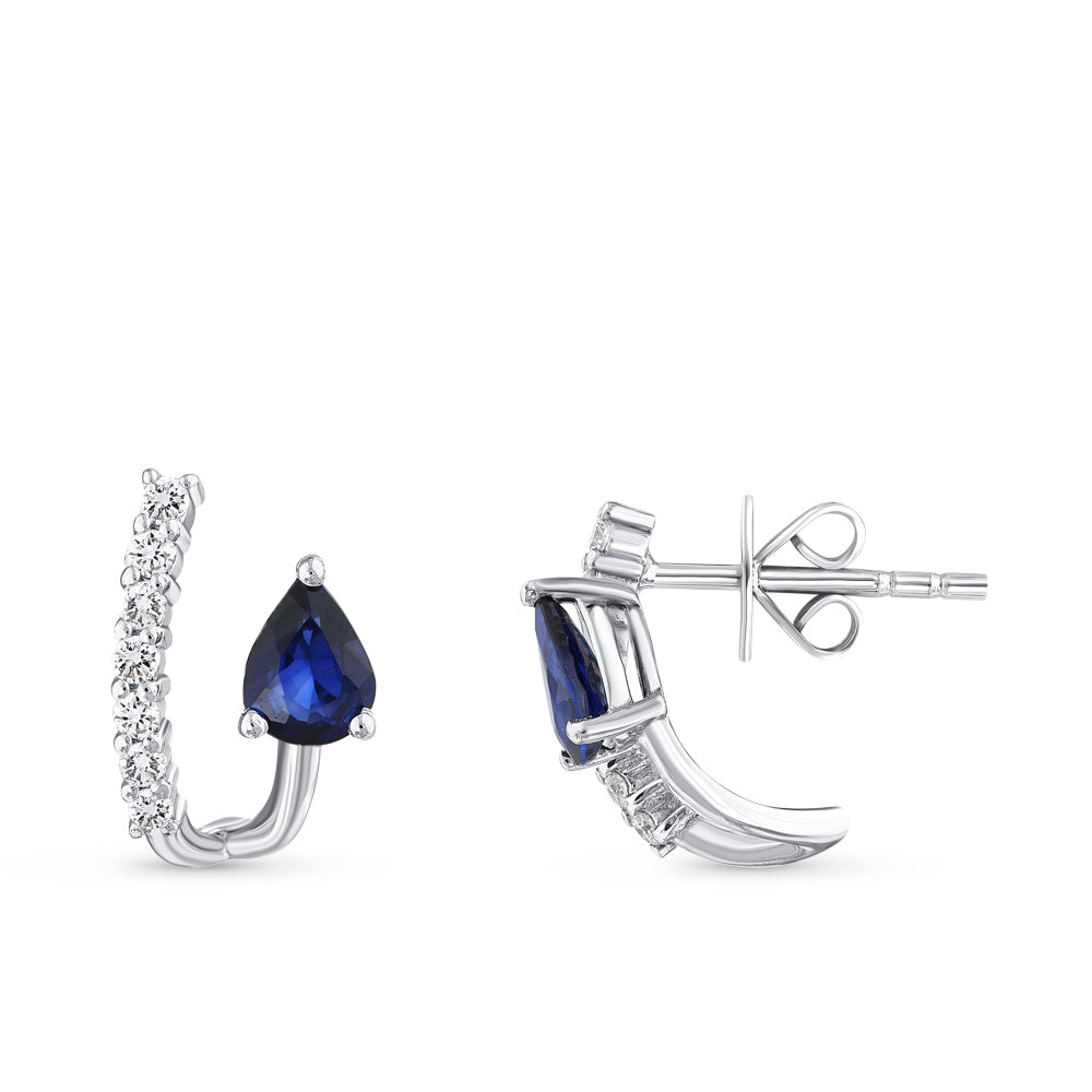Sapphire Earrings