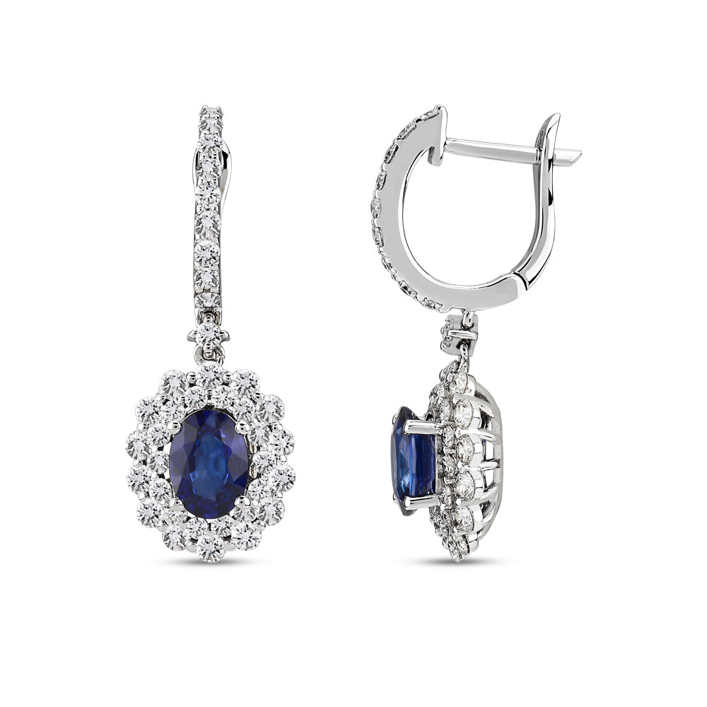 Sapphire Stud Earrings