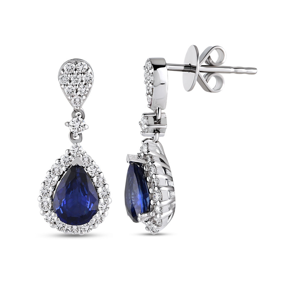 Sapphire Stud Earrings
