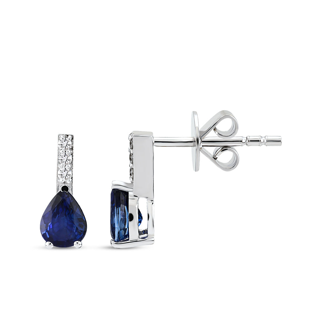 Sapphire Stud Earrings