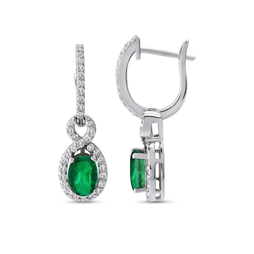 Emerald Earrings