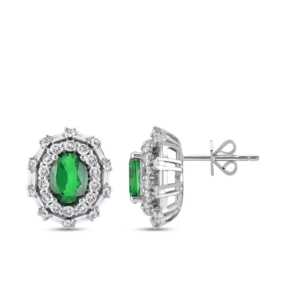 Emerald Earrings