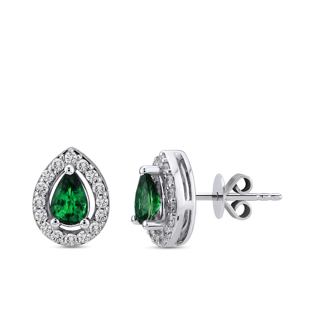 Emerald Earrings