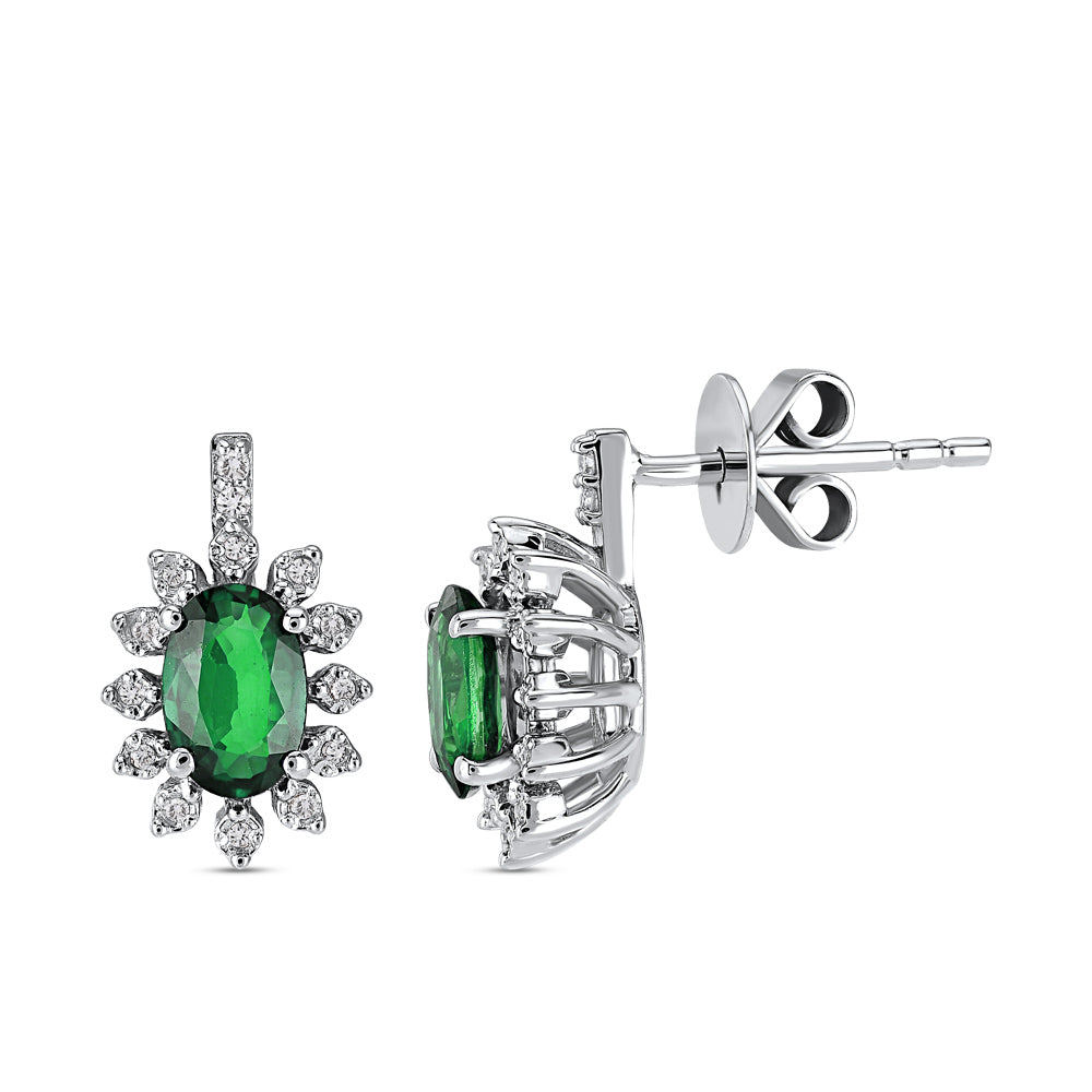 Emerald Earrings