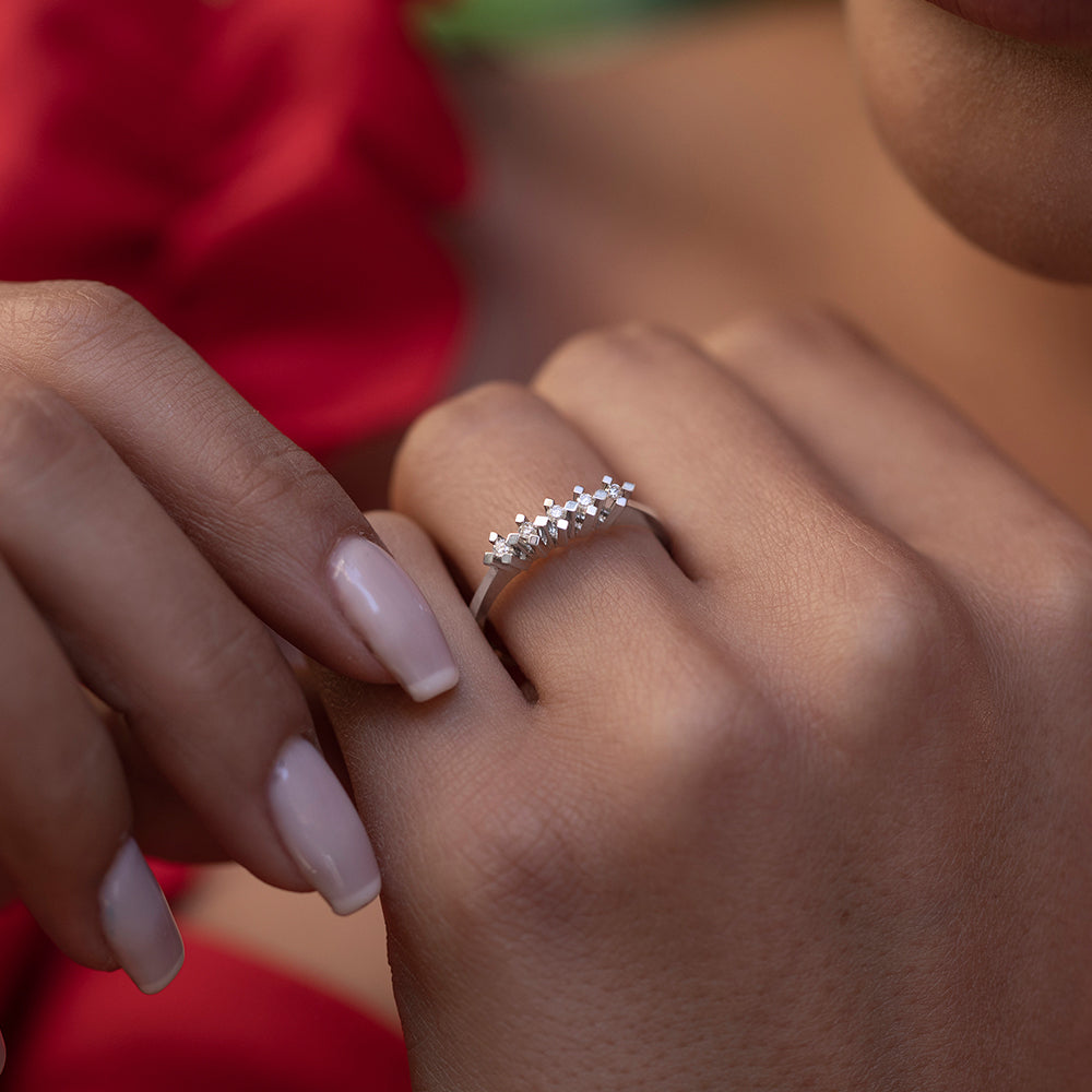 Five Stone Diamond Ring