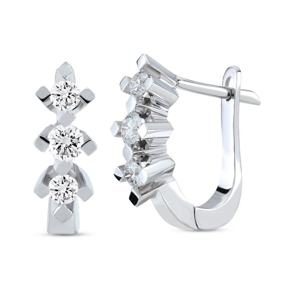 Tria Diamond Earrings