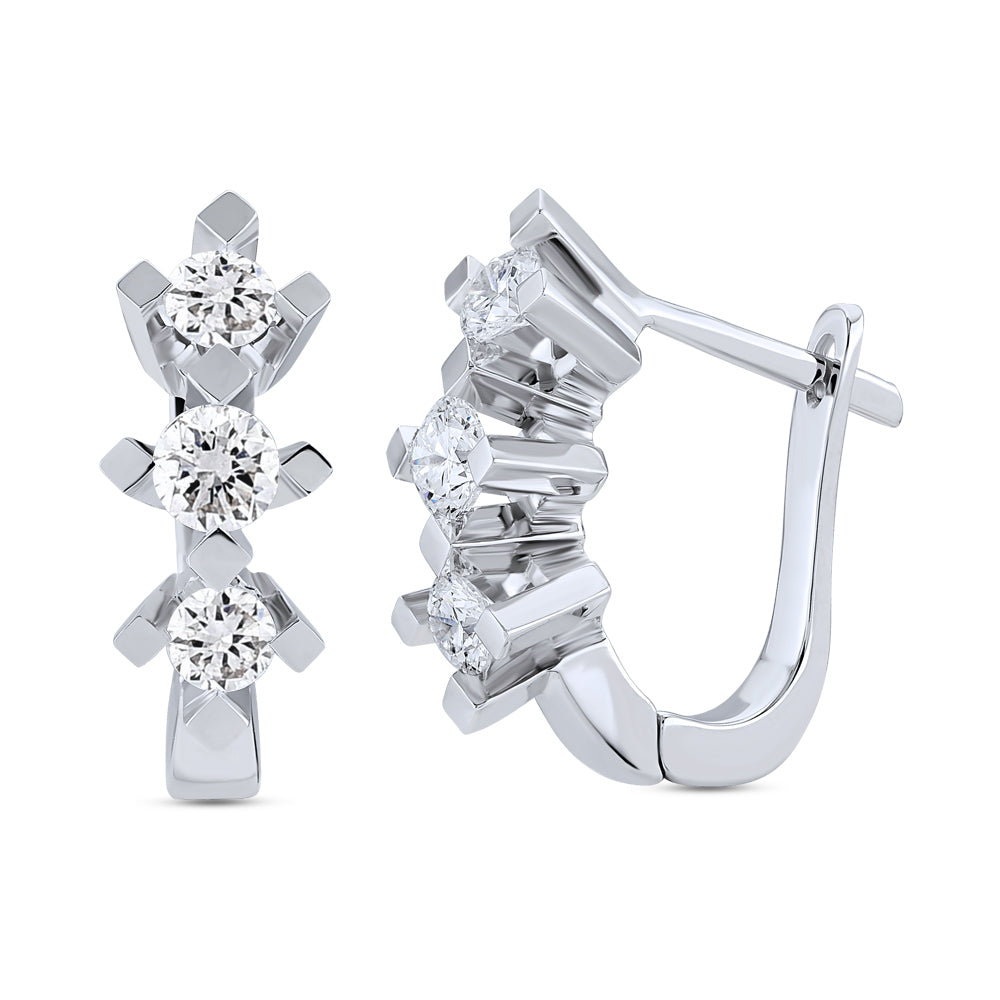 Tria Diamond Earrings