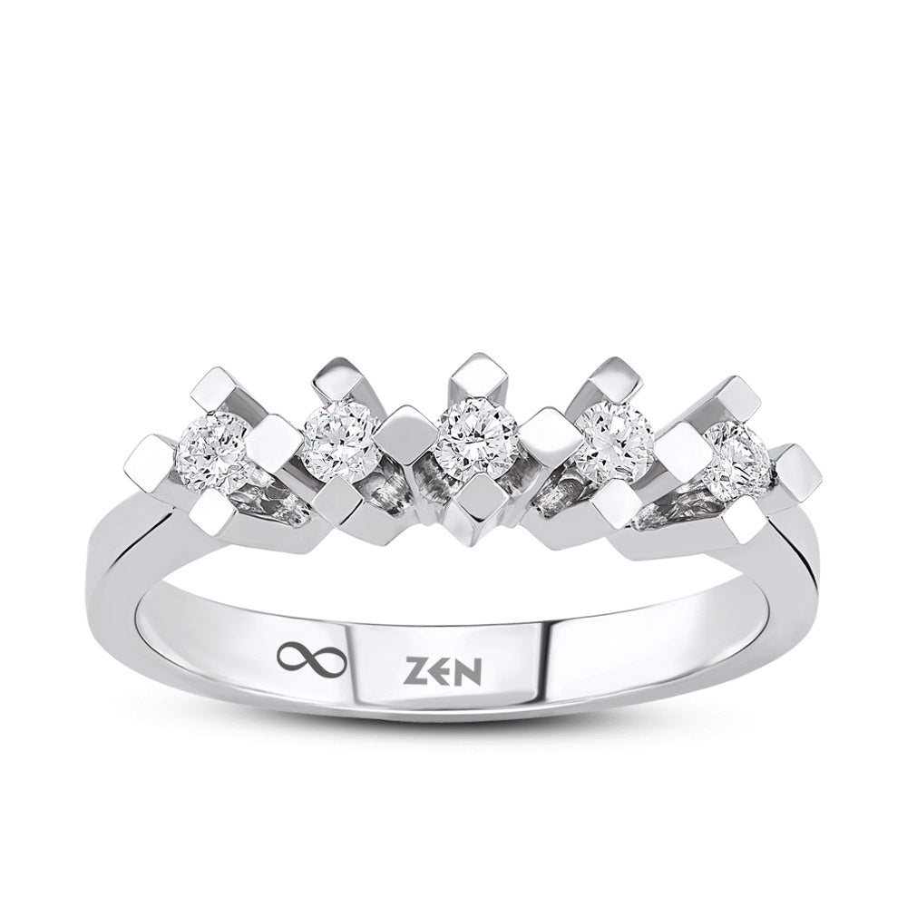 Five Stone Diamond Ring