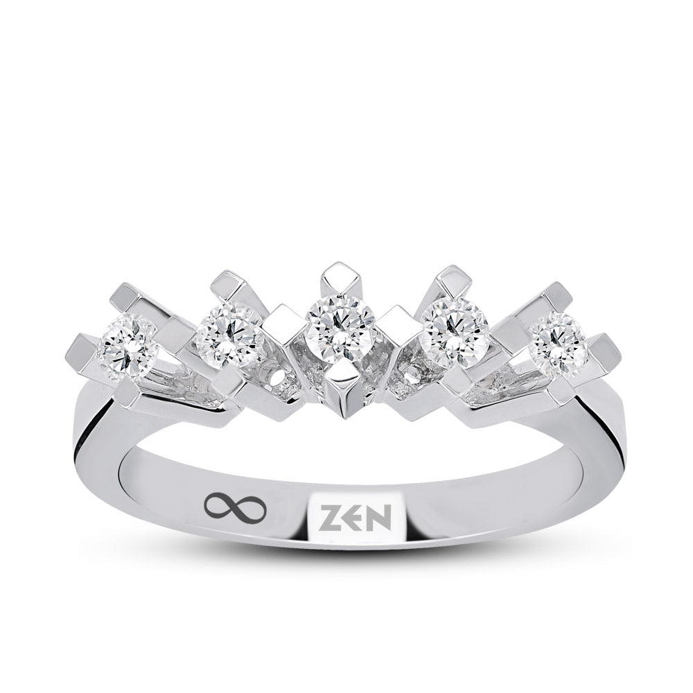 Five Stone Diamond Ring