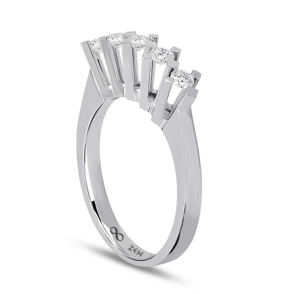 Five Stone Diamond Ring