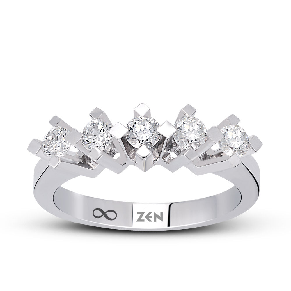 Five Stone Diamond Ring