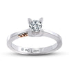 Solitaire Diamond Engagement Ring