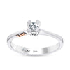 Solitaire Diamond Engagement Ring