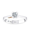 Solitaire Diamond Engagement Ring