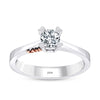 Solitaire Diamond Engagement Ring
