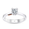 Solitaire Diamond Engagement Ring