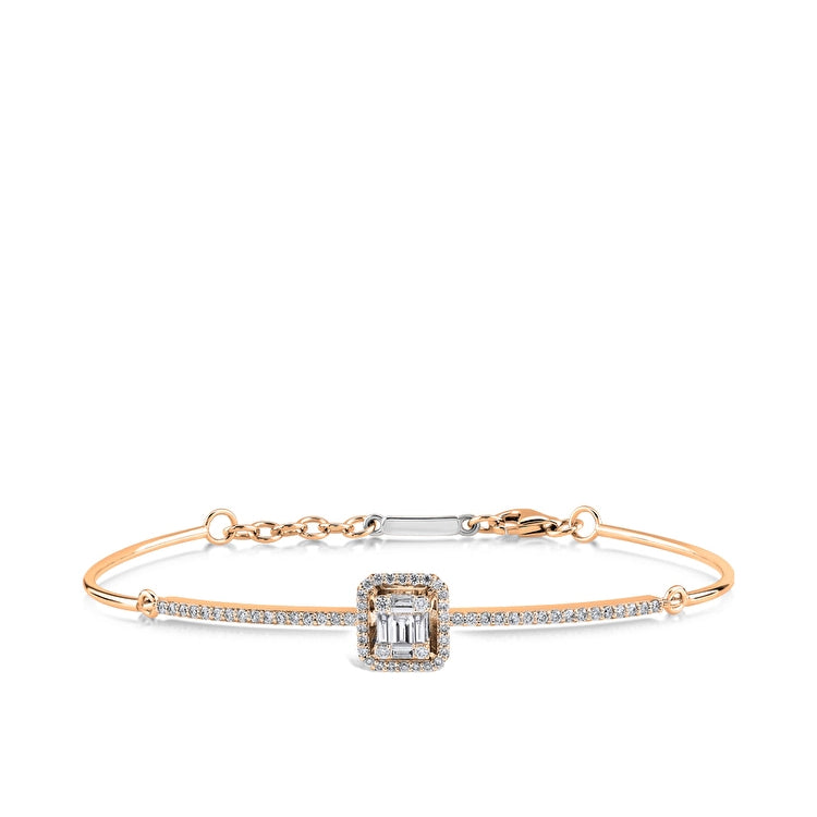 Baguette Diamond Bracelet