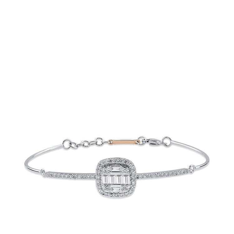Baguette Diamond Bracelet