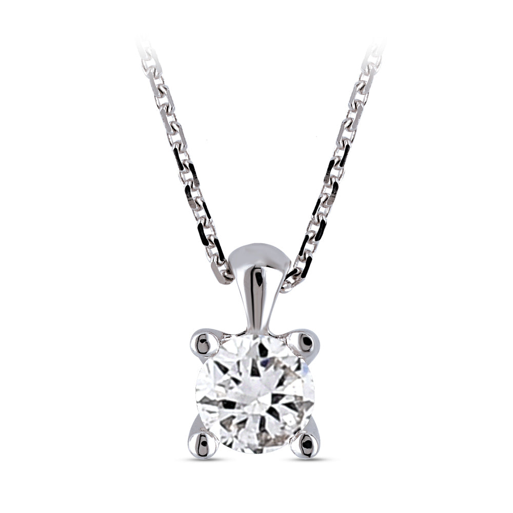 Solitaire Diamond Necklace
