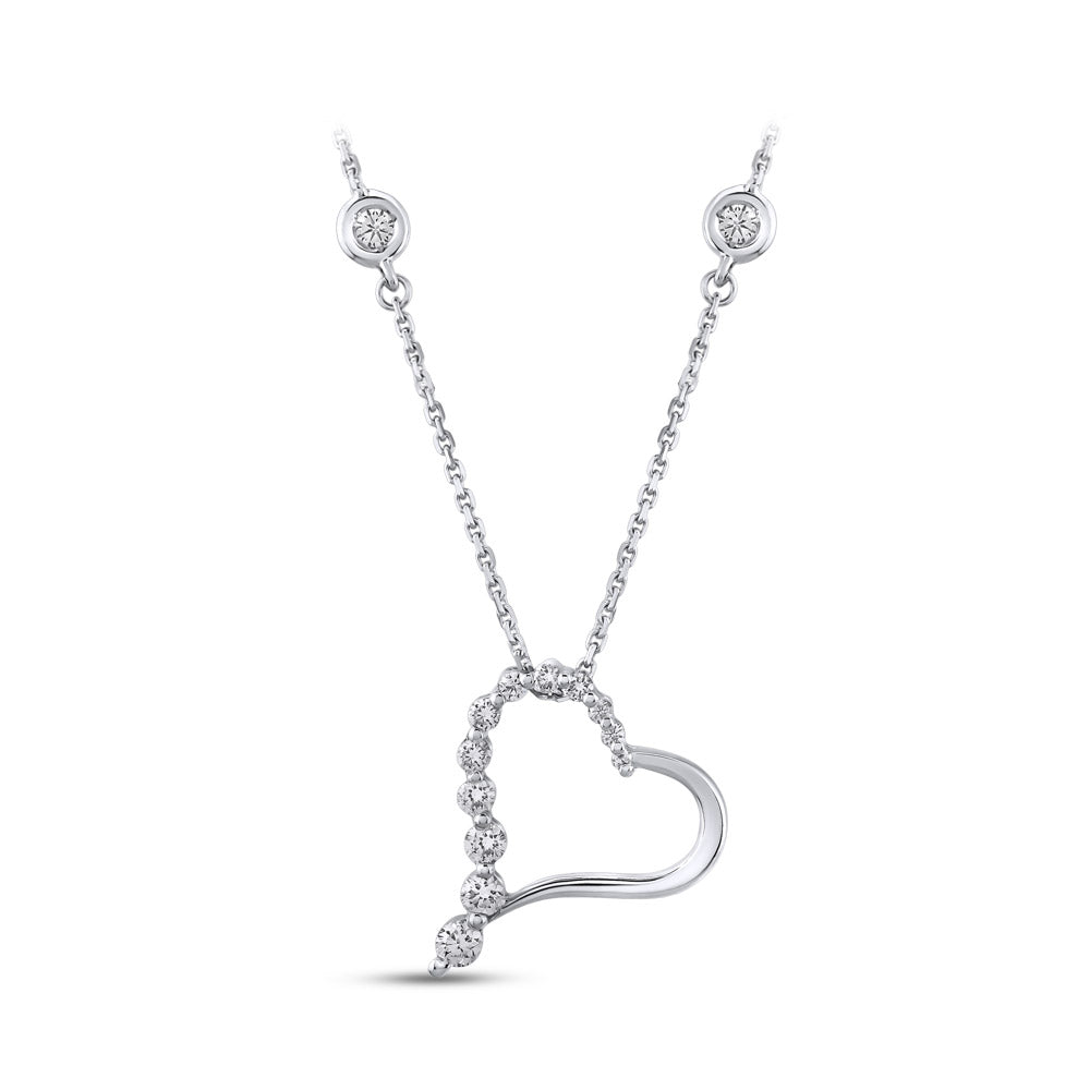 Heart Diamond Necklace