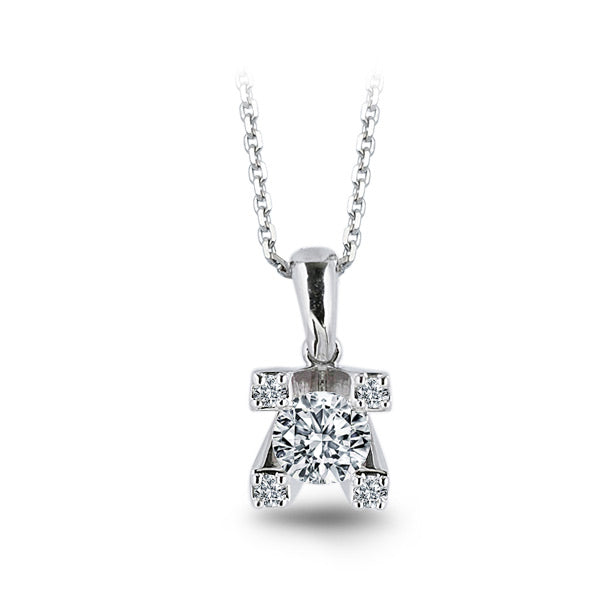 Solitaire Diamond Necklace