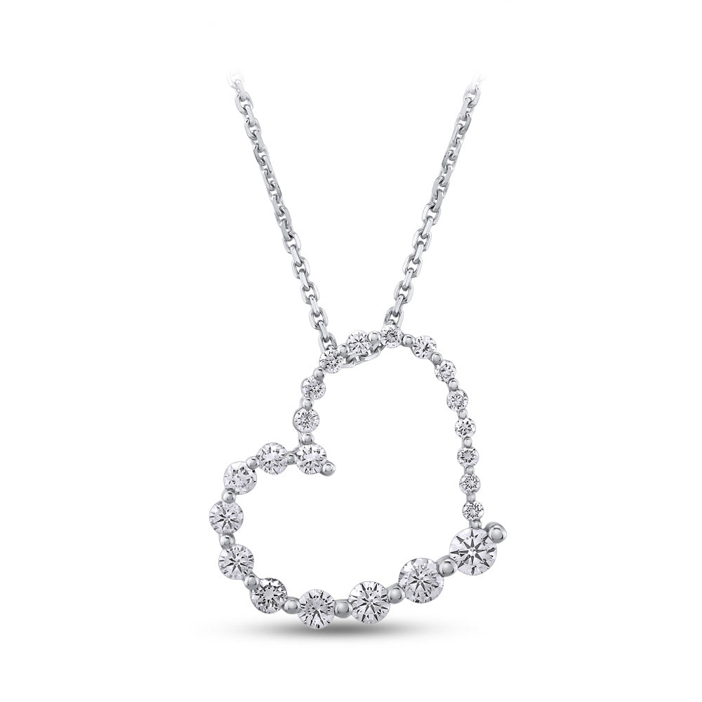 Heart Diamond Necklace