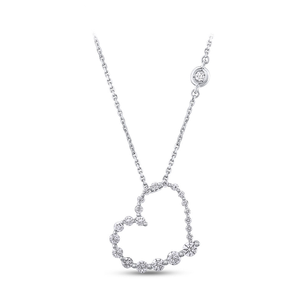 Heart Diamond Necklace