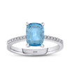 Blue Topaz Ring