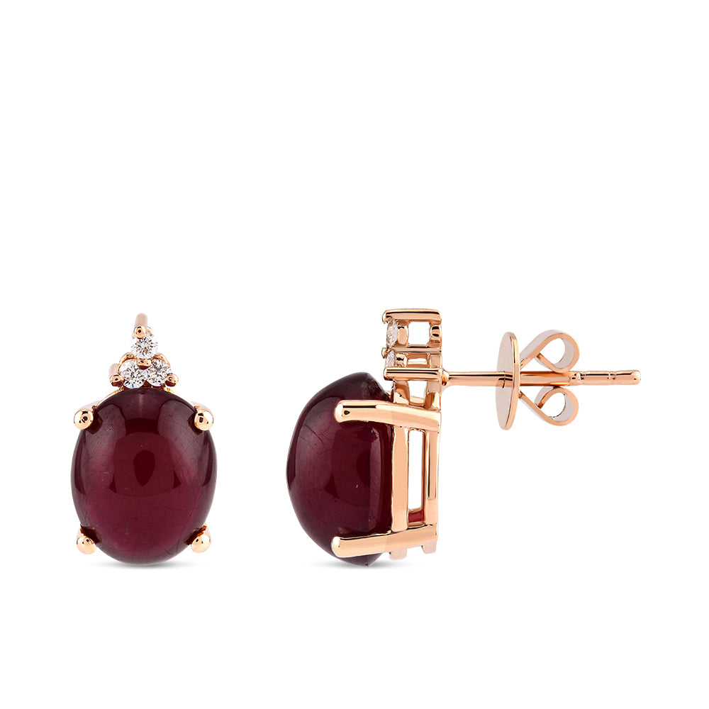 Ruby Earrings