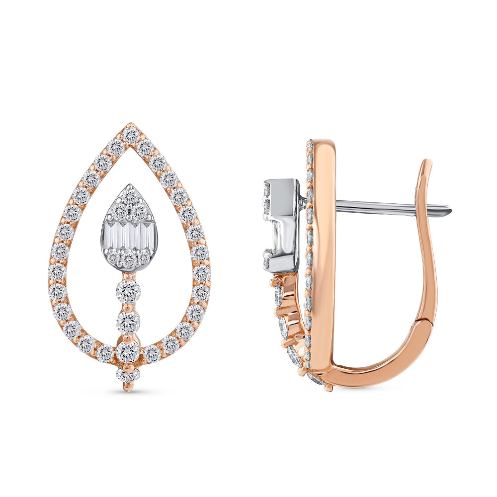 Design Diamond Earrings