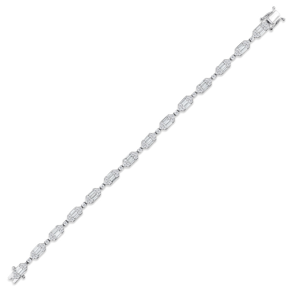 Baguette Diamond Bracelet