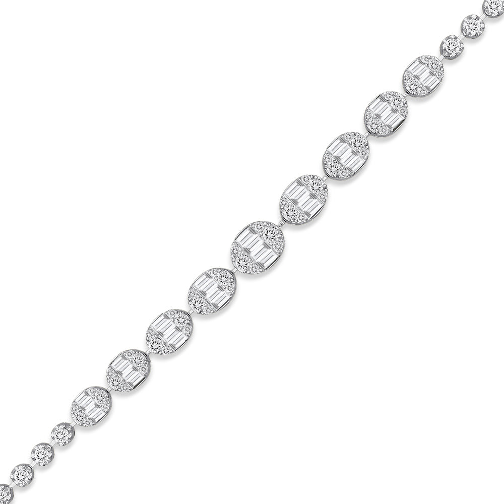 Baguette Diamond Bracelet