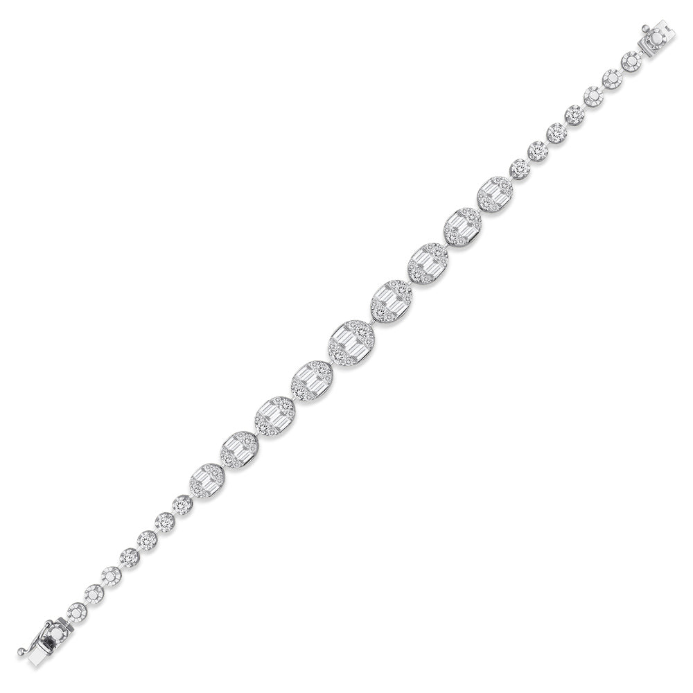 Baguette Diamond Bracelet