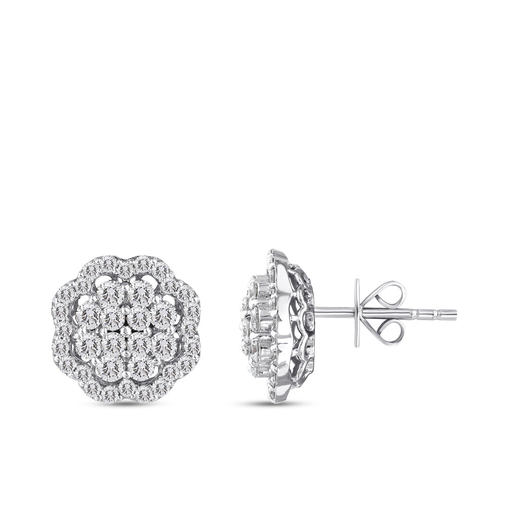 Design Diamond Earrings
