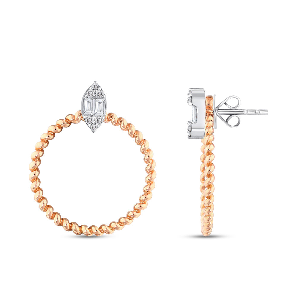 Baguette Diamond Earrings