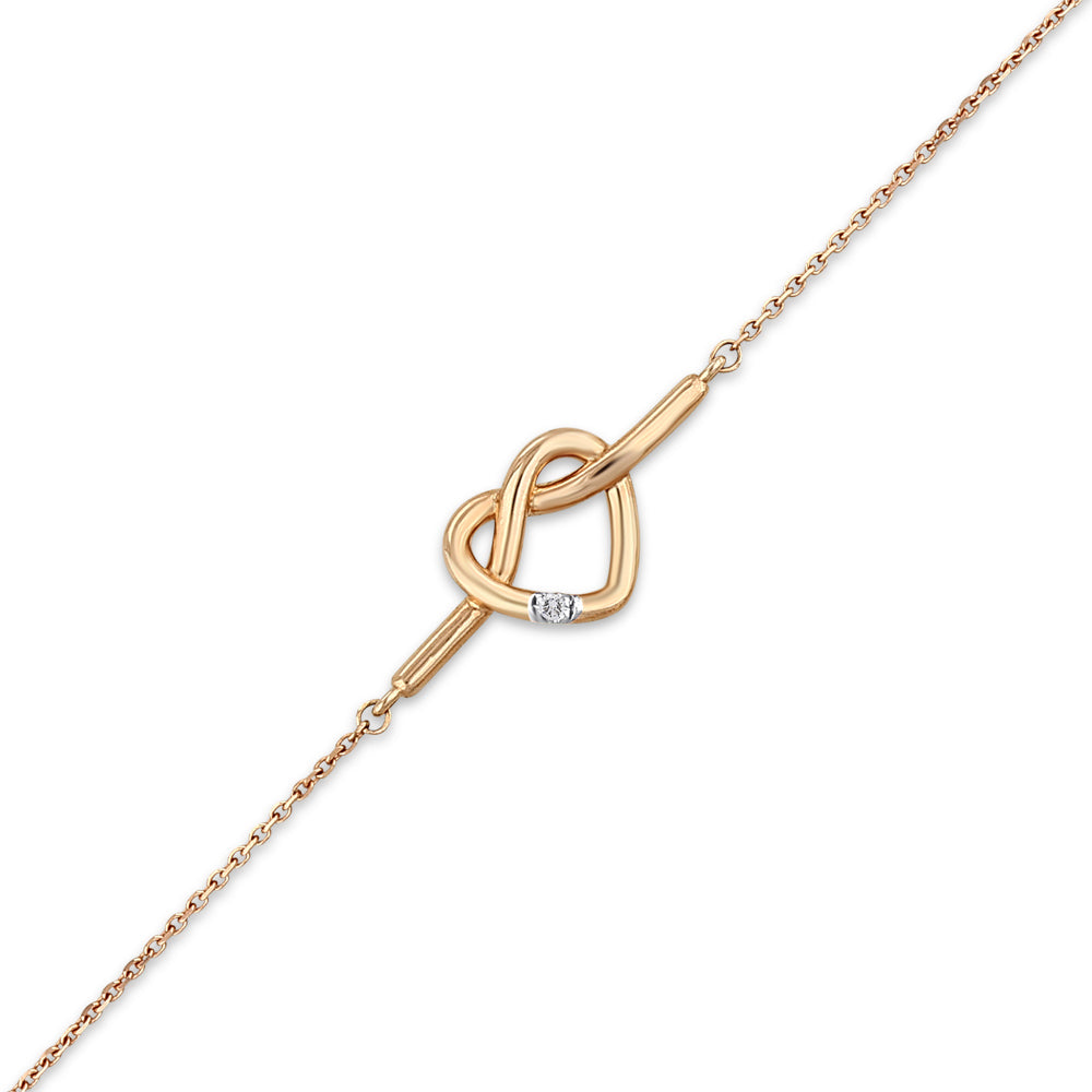 Heart Diamond Bracelet