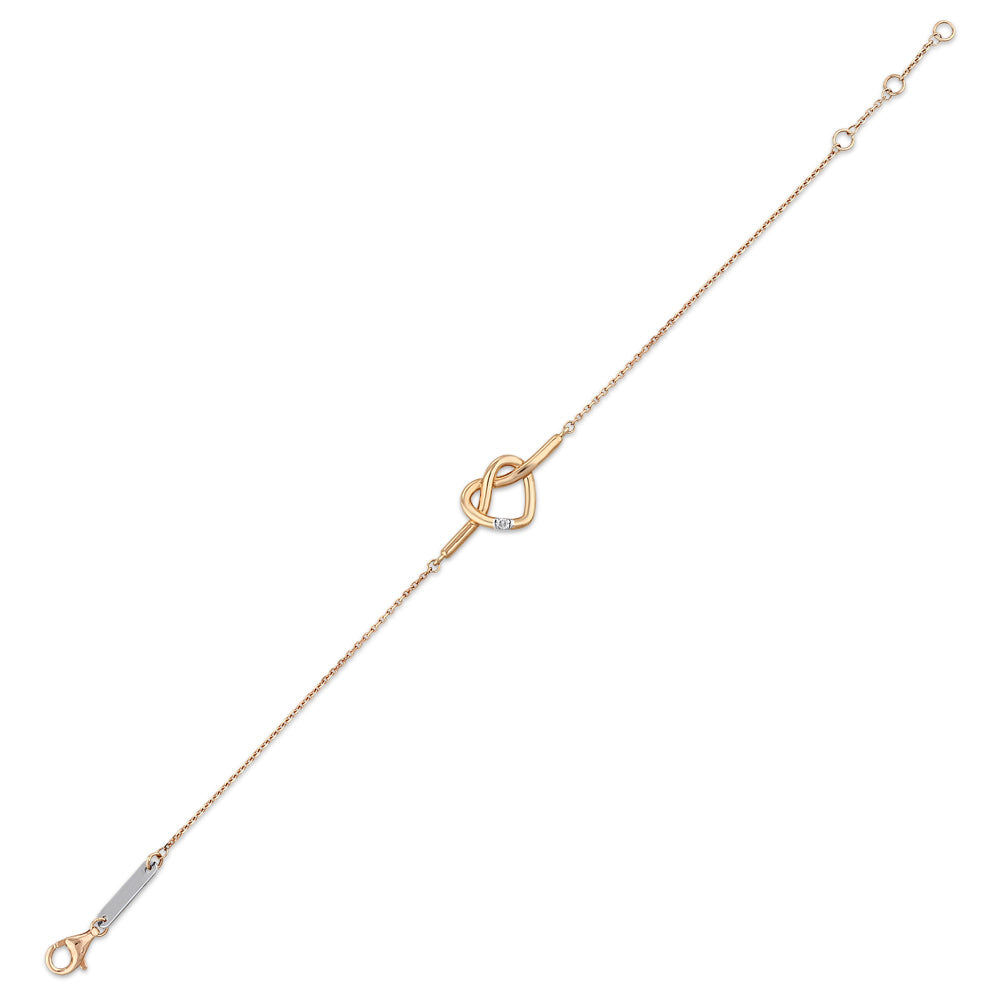 Heart Diamond Bracelet