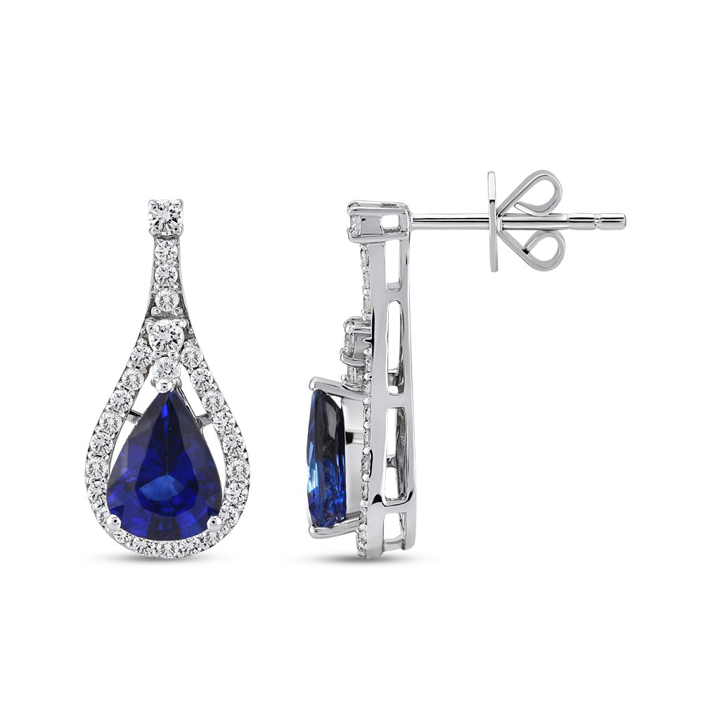 Sapphire Earrings