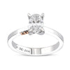Oval Diamond Engagement Ring