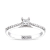 Sidestone Diamond Engagement Ring