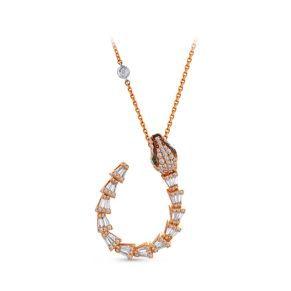 Ophidia Diamond Necklace