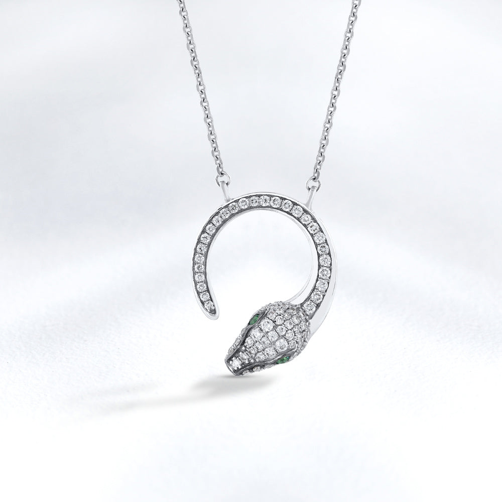 Ophidia Diamond Necklace